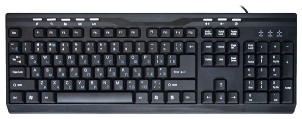 Keyboard USB Gembird KB-502-B-R - изображение 1