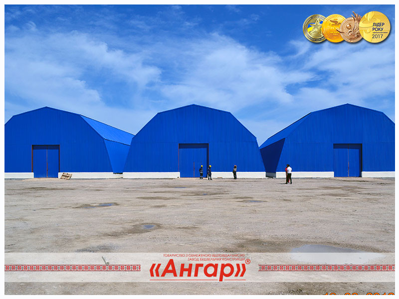 Ангары 2012. Arched Hangar.