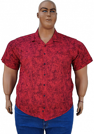 Мужская рубашка гавайка большого размера - изображение 1