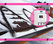 Нагревательный кабель (саморегулируемый) для крыши и водостоков.