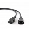 Power cord Ext. 1,8 m, IEC320/IEC320, GMB PC-189