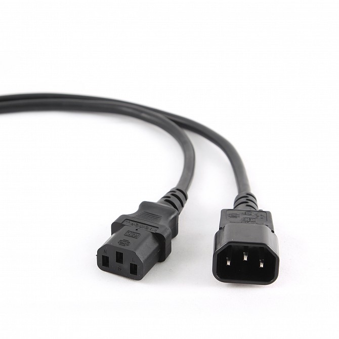 Power cord Ext. 1,8 m, IEC320/IEC320, GMB PC-189 - изображение 1