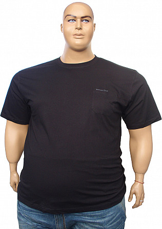 Однотонные с карманом мужские футболки Borcan Club - изображение 1