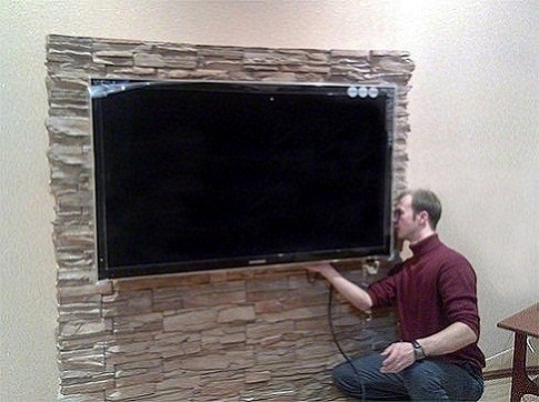 Установка телевизоров на стену. LCD, LED, PLASMA. Качественно. - изображение 1